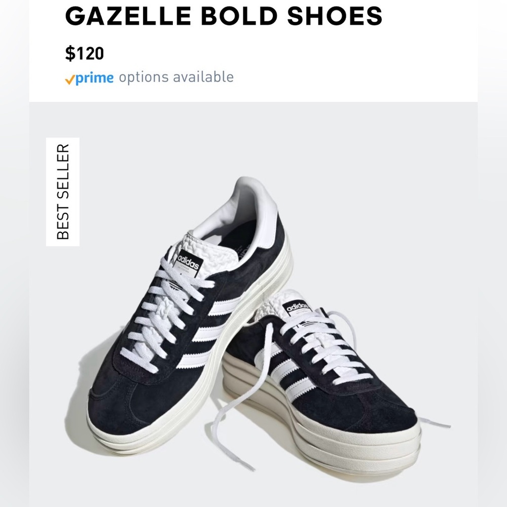 Adidas Gazelle Platform Sneakers